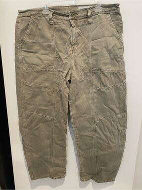 Olive Utility Pants